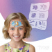 Șablon Mozaic Face Painter - unicorn - stea - 3 bucăți / pachet Tytoo
