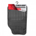 Covorașe auto universale ajustabile – 68 x 44 cm / 44 x 34 cm PVC – negru