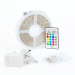 Bandă LED RGB - 5 m - 220-240V - 5050 SMD - 30 LED/m - 7,2W/m