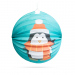 Felinar de Crăciun - model pinguin - 25 cm