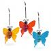 Lampă solară - fluture - multicolor - 12 x 6 x 21,5 cm - 4 LED
