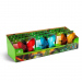 Lampă solară - fluture - multicolor - 12 x 6 x 21,5 cm - 4 LED