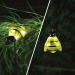 Lampă solară - albină - galben - 15 x 7 x 16 cm - 6 LED-uri