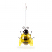Lampă solară - albină - galben - 15 x 7 x 16 cm - 6 LED-uri