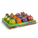 Fructe solare - 4 tipuri - 2 LED-uri albe - 8 x 9 cm
