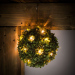 Decor solar - plantă suspendabilă - 25 cm - 20 LED alb cald