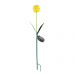 Floare solară - Hortensia - 2 tipuri - 25 LED alb cald - 13 x 7 x 65 cm