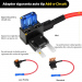 Kit adaptoare sigurante duble standard, mini, miniLow