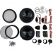 Difuzoare sistem componente Ground Zero RADIOACTIVE GZRC 165.2SQ-IVX, 16,5 cm