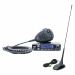 Kit statie radio CB PNI Escort HP 7120 ASQ, RF Gain, 4W, 12V si antena CB PNI Extra 48 cu magnet inclus, 45cm, SWR 1.0 AM/FM comutati doar in banda EU