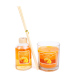 Set lumânare parfumată și odorizant cu bețe - dovleac - 120 g + 100 ml