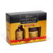Set lumânare parfumată și odorizant cu bețe - turtă dulce - 120 g + 100 ml
