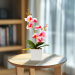 Decoratiune cu plantă artificială – orhidee – 3 modele – 37 cm