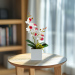 Decoratiune cu plantă artificială – orhidee – 3 modele – 37 cm