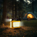 Lampă multifuncțională de mână cu panou solar, USB-C, 6 moduri de iluminare, 8 LED-uri, 3600 mAh