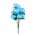 Plantă artificială decorativă - Crizantemă albastră - 12 x 58 cm