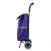 Troler de cumpărături cu roți – 100 x 36 x 25 cm, 30 kg, poliester, 5 culori