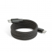 Cablu de date Type-C / Type-C, magnetic, 1 m, 3A, 60W, negru