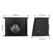 Subwoofer pasiv de 25cm (10") , 250W RMS / 500W Peak, RECOIL RS 10