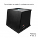 Subwoofer pasiv de 30cm (12"), 300W RMS / 600W Peak, carcasă ventilată din MDF, RECOIL RS 12