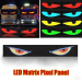 Panou flexibil afisaj Matrix led ,595x120mm, devil eyes, ochi camion,nume