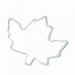 Set 2 forme metalice pentru prăjituri – frunză și dovleac – 8 cm
