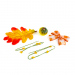 Decorațiune de toamnă – set 5 piese cu frunze – 2 modele
