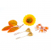 Decorațiune de toamnă – set 5 piese cu frunze – 2 modele