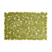 Covoraș de masă decorativ din fetru, verde, 44,5 x 28,5 cm