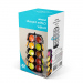 Suport metalic pentru capsule de cafea – 35 capsule Dolce Gusto – 165 x 165 x 320 mm – negru