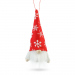 Decor de Crăciun – spiriduș scandinav textil – 15 cm – 2 modele