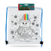 Sac de Sport Colorabil ca - Cu 4 Markere, 33 x 27 cm - 2 Modele