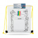Sac de Sport Colorabil - Cu 4 Markere, 33 x 27 cm