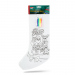 Cizmă de Moș Crăciun Colorabilă - Cu 4 Markere, 41 x 21 cm - 4 Modele