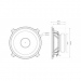  TR50S Difuzoare 13.3cm 2-Way Component System MTX	