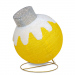 Decor Luminos Crăciun - Ornament Sferic - 60 LED - 60 x 83 cm - Auriu - 100-240 V AC