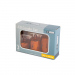 Decor Luminos Crăciun - Set Lumânări LED - Alb Cald - Plastic - 3 Bucăți/Set