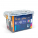Decor Luminos Crăciun - Șir Lumini LED - 15 m - 600 LED - 220-240 V - 6 W - Cablu Transparent