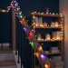 Decor Luminos Crăciun - Șir Lumini LED - 30 m - Multicolor - 600 LED - 220-240 V - 6 W - Cablu Verde