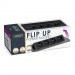 Prelungitor încastrat – 4 prize – tip „flip-up” – negru mat