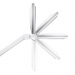 Lampă LED cu lupă – 5” (130 mm), 9W, 800 lumeni, braț reglabil, prindere de birou