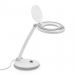 Lampă LED cu lupă – 4” (100 mm), 6W, 450 lumeni, braț reglabil, prindere de birou