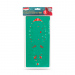Set șabloane pentru urme decorative – plastic – 30,5 x 14 cm – 4 bucăți