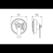 CLAXON ELECTROMAGNETIC 12V 5A TON INALT 50FI1200K