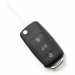 Carcasa cheie compatibila VW tip briceag 3 butoane