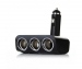 Tripla bricheta 120W cu led albastru