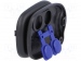 Carcasa telecomanda 2 butoane P-96 neagra