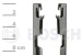 SET STERGATOARE AEROTWIN 555/555 MM BOSCH 3 397 118 934