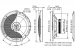 KENWOOD KFC-S1766 Set difuzoare pe 2 cai de 16.5cm 