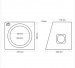 Incinta Subwoofer trapez 8L  difuzor 20cm 